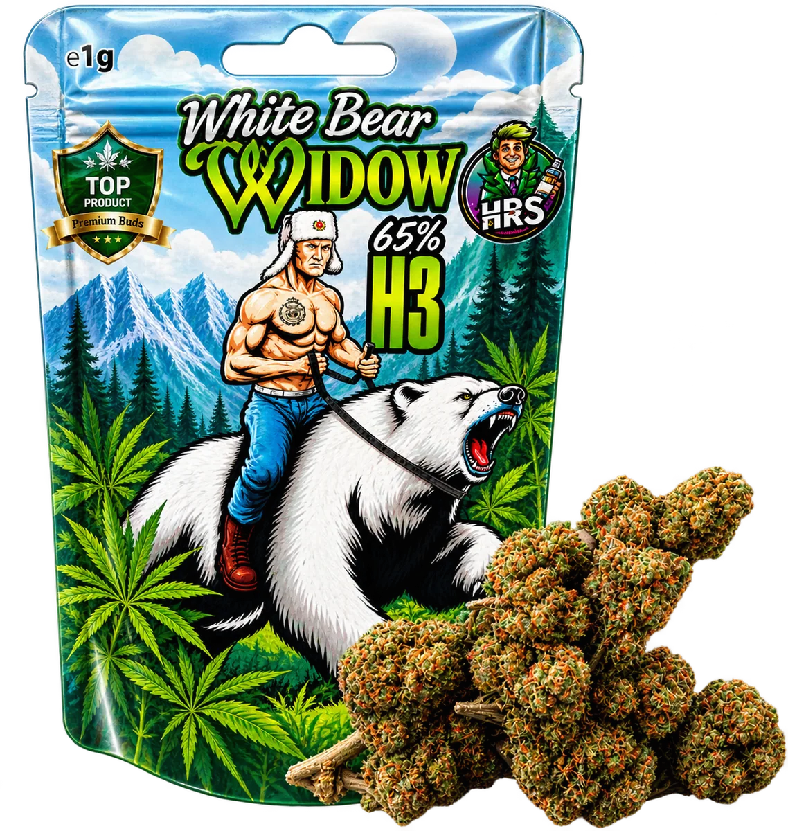 HiBros H3 Blüten